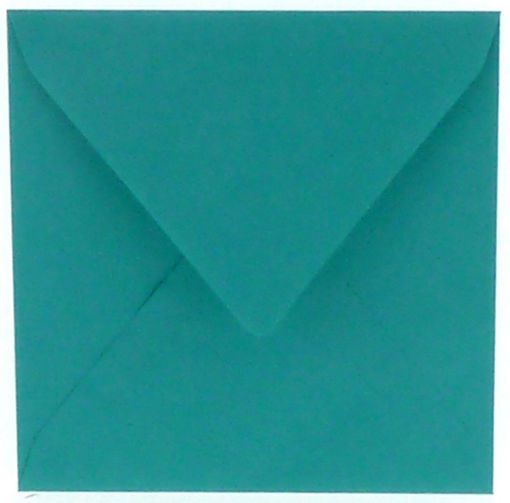 Picture of ENVELOPES 160X160 SQUARE TURQUOISE - 6 PACK